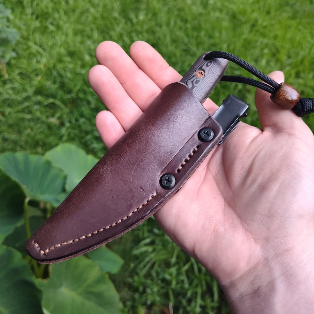 One-off Damascus Pocket Kwaiken