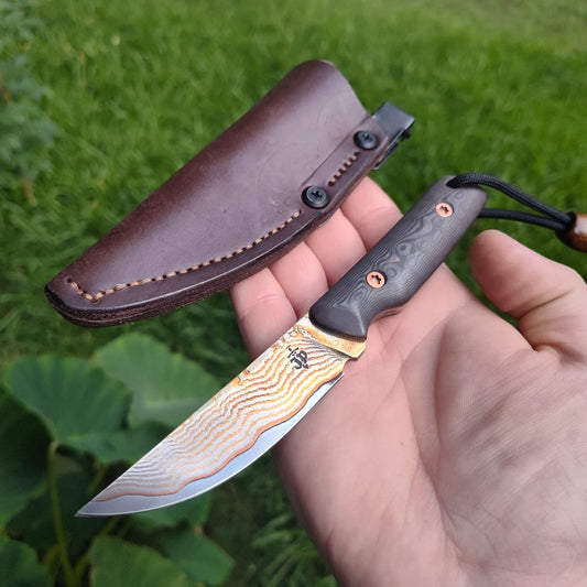 One-off Damascus Pocket Kwaiken